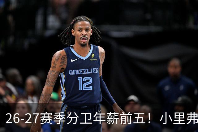 26-27赛季分卫年薪前五！小里弗斯上榜，爱德华兹仅第四